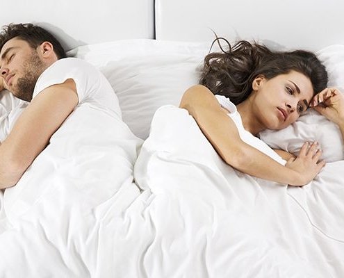 Slaap verstoorde relatie
